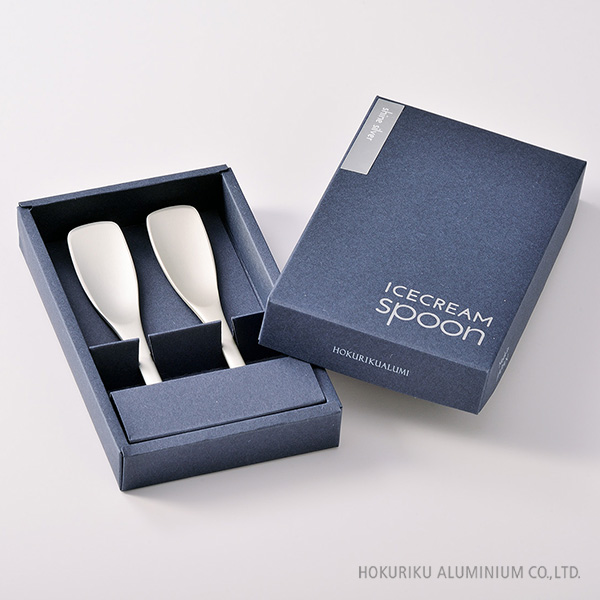 フラップ・アイススプーン 2本セット 箱入｜ハウスウエアネットショップ