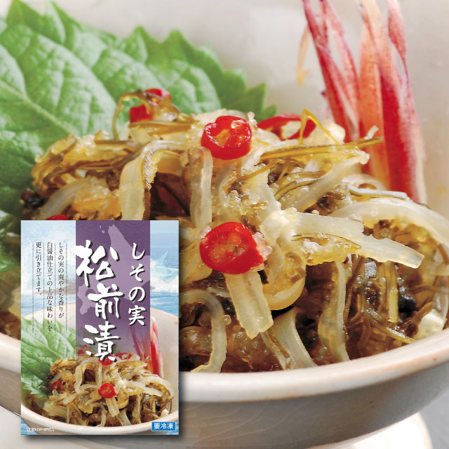 しその実松前漬け300g 函館北栄倶楽部