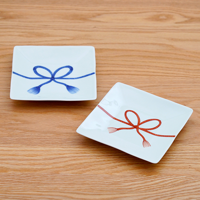 角皿・スクエアー・長皿・白い器・シンプル【和食器通販ショップ 藍土