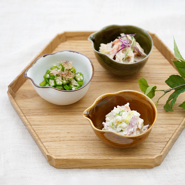 藍土　藍土な休日　和食器　通販　有田焼　皓洋窯　片口　小鉢　ボウル　