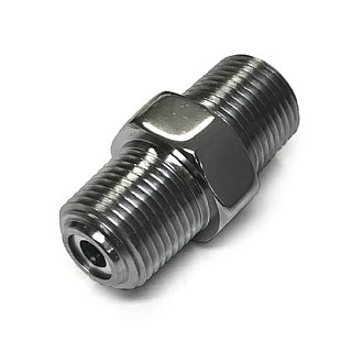 ３／８チェックバルブ（オス／国産） クローム