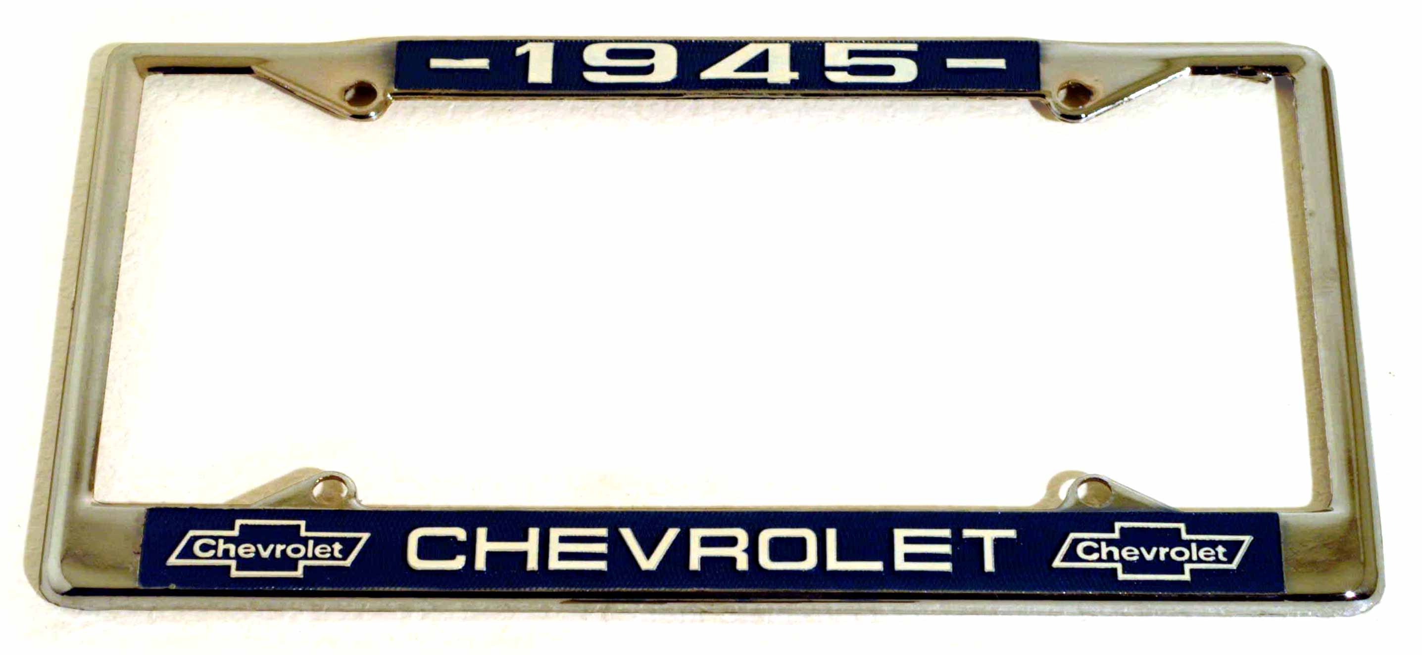 クロームライセンスフレーム／’４５ CHEVROLET