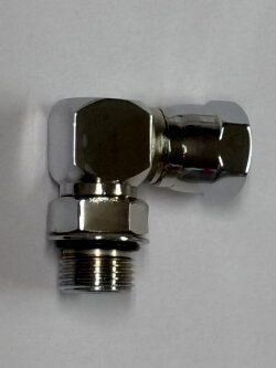 ＃８ＯＲロック×＃８スィーベル  Ｌ　クローム