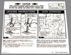 '63　ジャッキ インストラクションシート