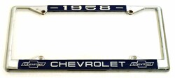 クロームライセンスフレーム／’５８ CHEVROLET