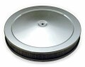 １４”エアクリーナー クローム　フラットベース　＃４３０２