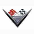 61　トランク "V" エンブレム　クロスフラグ付（348 V8）
