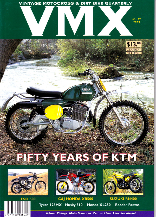 ＶＭＸマガジン　＃１９（２００３年）