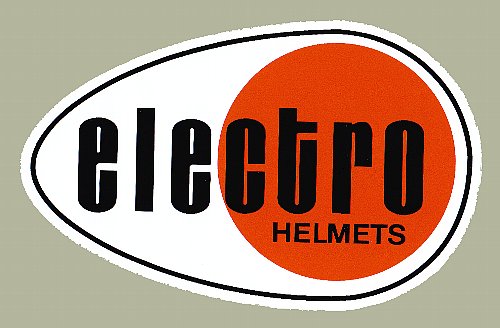 Electro Helmet LOGO デカール