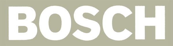 BOSCH Die Cut （ホワイト）デカール