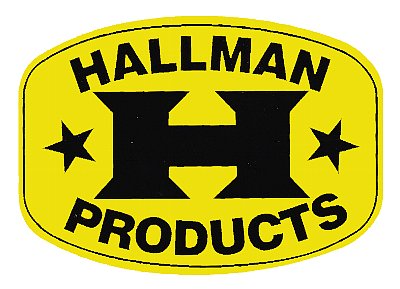 Hallman デカール（イエロー）
