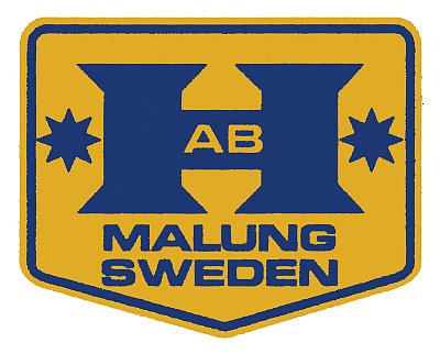 Hallman AB Mauling Sweden デカール