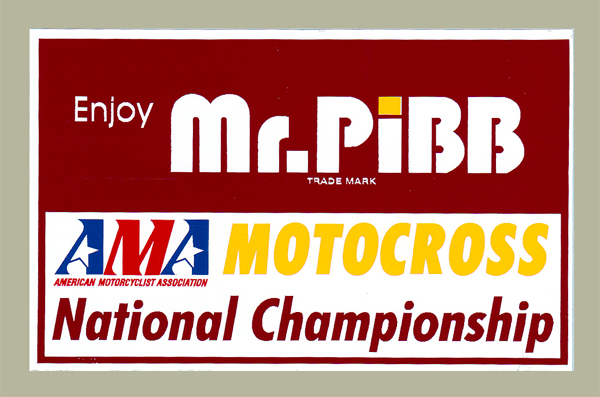 Mr.PiBB Motocross デカール