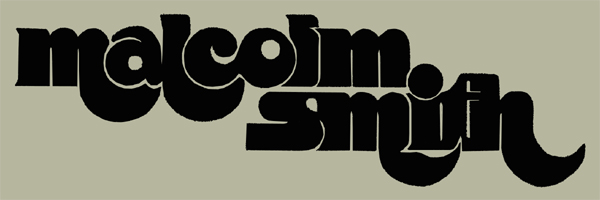 Malcolm Smith Die Cut （ブラック）デカール
