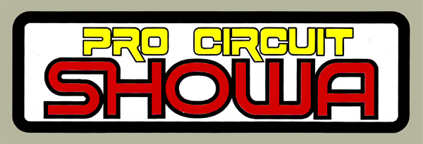 Pro Circuit Vintage SHOWA デカール