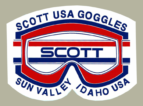 Scott Goggle Sun Valley デカール