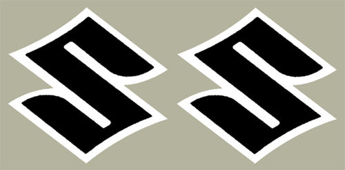 Suzuki Works "S" デカール(PR)