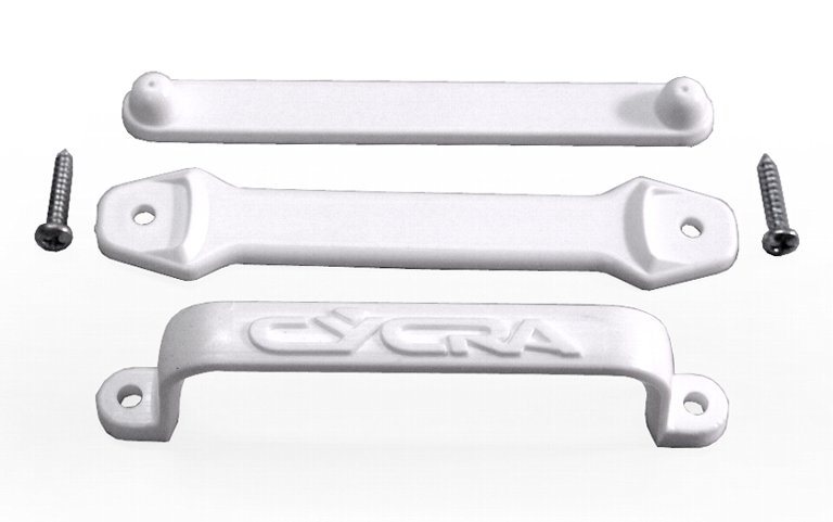 CYCRA　フロントゼッケンケーブルガイド（白）