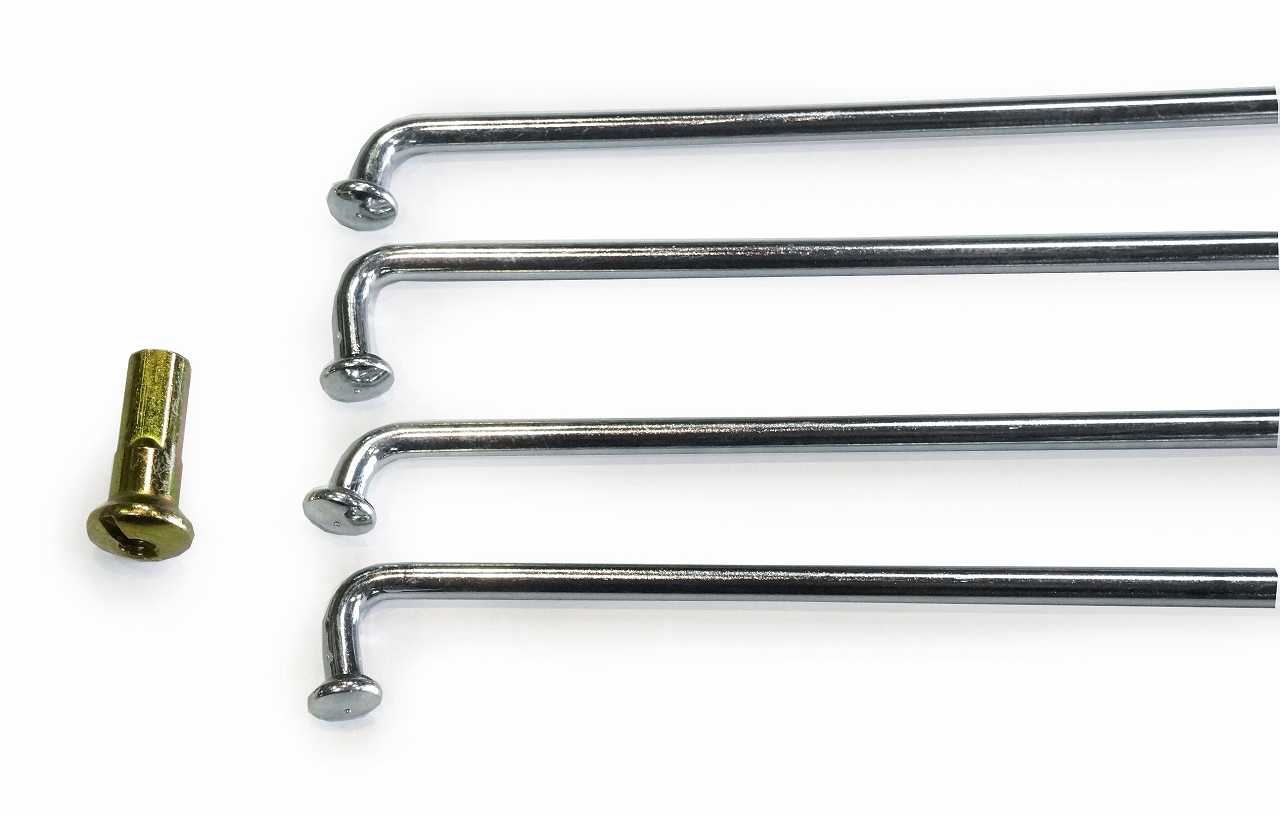 SUZUKI TM250/400 1971-81 TS250 1972-77 TS400 SP370 スポーク＆ニップルセット（リア）