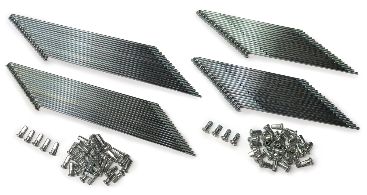 MT125 Elsinore スポーク&ニップル セット（フロント＆リア）☆MT125 Spoke & Nipple Set (Front & Rear)