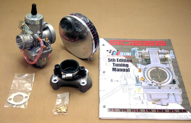 1947-81 トライアンフ（ＴＲ６／ＴＲ７）用　ミクニキャブレターＶＭ３４キット