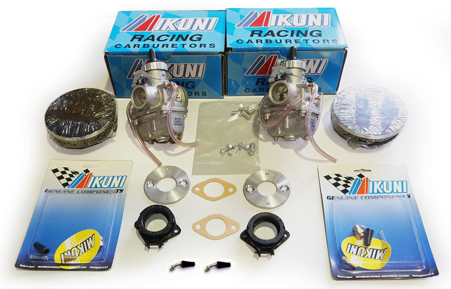 KAWASAKI Ｗ１用　ミクニキャブレターＶＭ３０キット
