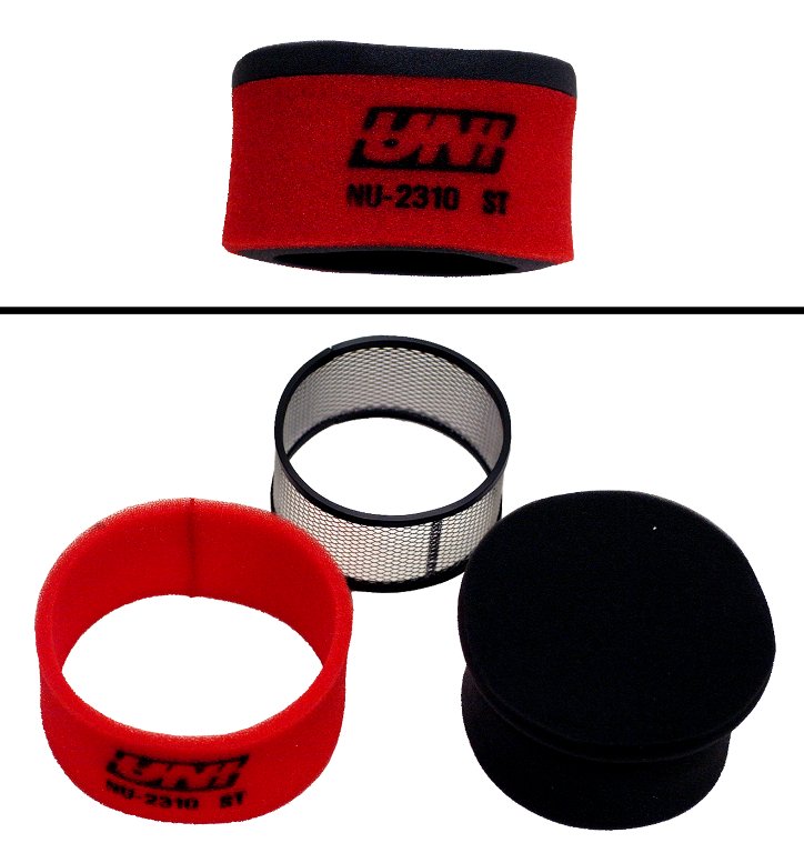 1973-74 KX250 1975-77 KX250/400 UNI エアフィルター