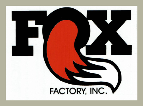 Fox Factoryデカール（ラージ）