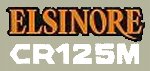 1976-77 Honda CR125 Elsinoreサイドパネルデカール(PR)