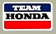 Team Honda デカール（スモール）