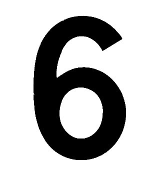 Hallman ゼッケン（ブラック） #6（3ｐｃｓ）
