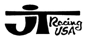 JT Racing USA （スモール）Die Cutデカール