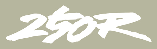 1991 Honda XR250R シートステンシル