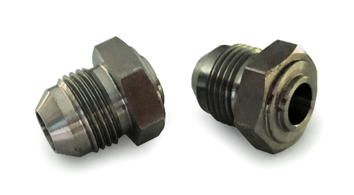 溶接アダプター　#8　スチール