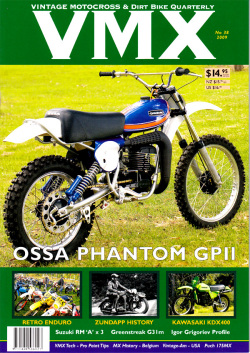 ＶＭＸマガジン　＃３８（２００９年）