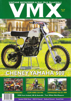 ＶＭＸマガジン　＃６０（２０１４年）