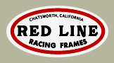 RED LINE Oval デカール