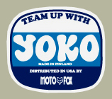 YOKO Fox デカール（ブルー）