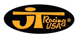 JT Racing Solid Ovalデカール（イエロー文字）