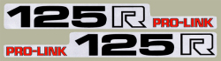 1983 Honda CR125R スウィングアームデカール(PR)
