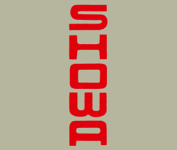 SHOWA Die Cut （レッド）デカール