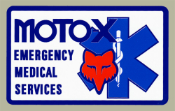 Moto-X Fox Medical Services デカール