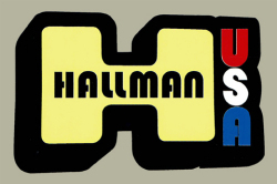 Hallman USA H デカール