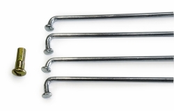 SUZUKI TM250/400 1971-81 TS250 1972-77 TS400 SP370 スポーク＆ニップルセット（リア）