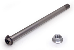 1978-80 CR250R （チタン）スウィングアームピボットシャフト／ナット付☆1978-80 CR250R （titanium ）Swing arm pivot shaft with Nat