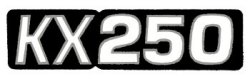 1976 KX250 サイドパネルデカール(ペア)