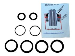 SIMONS フロントフォークシールキット 1/4"