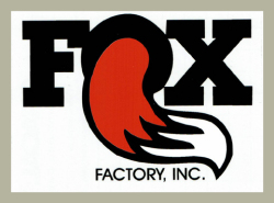 Fox Factoryデカール（ラージ）