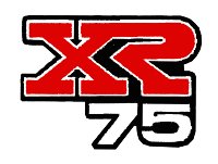 1977 Honda XR75 サイドパネルデカール