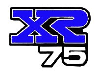 1978 Honda XR75 サイドパネルデカール